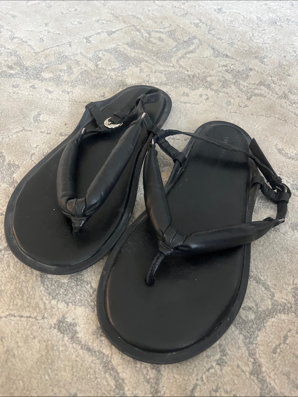 Free people endless summer, leather sandals